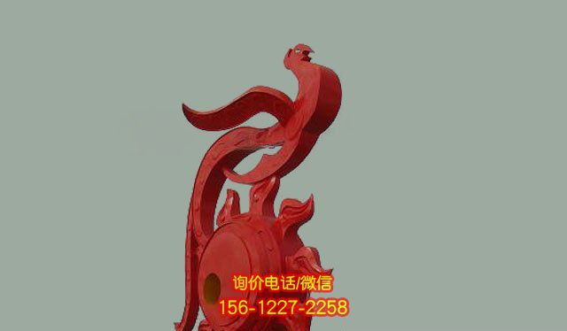 孔雀雕塑-廣場(chǎng)擺放的不銹鋼創(chuàng)意孔雀雕塑